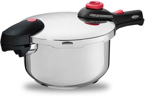 Panela de Pressão Brinox Inox 6L