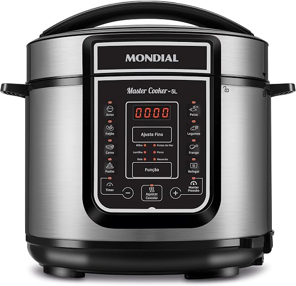 Panela de Pressão Elétrica Digital Mondial PE-38